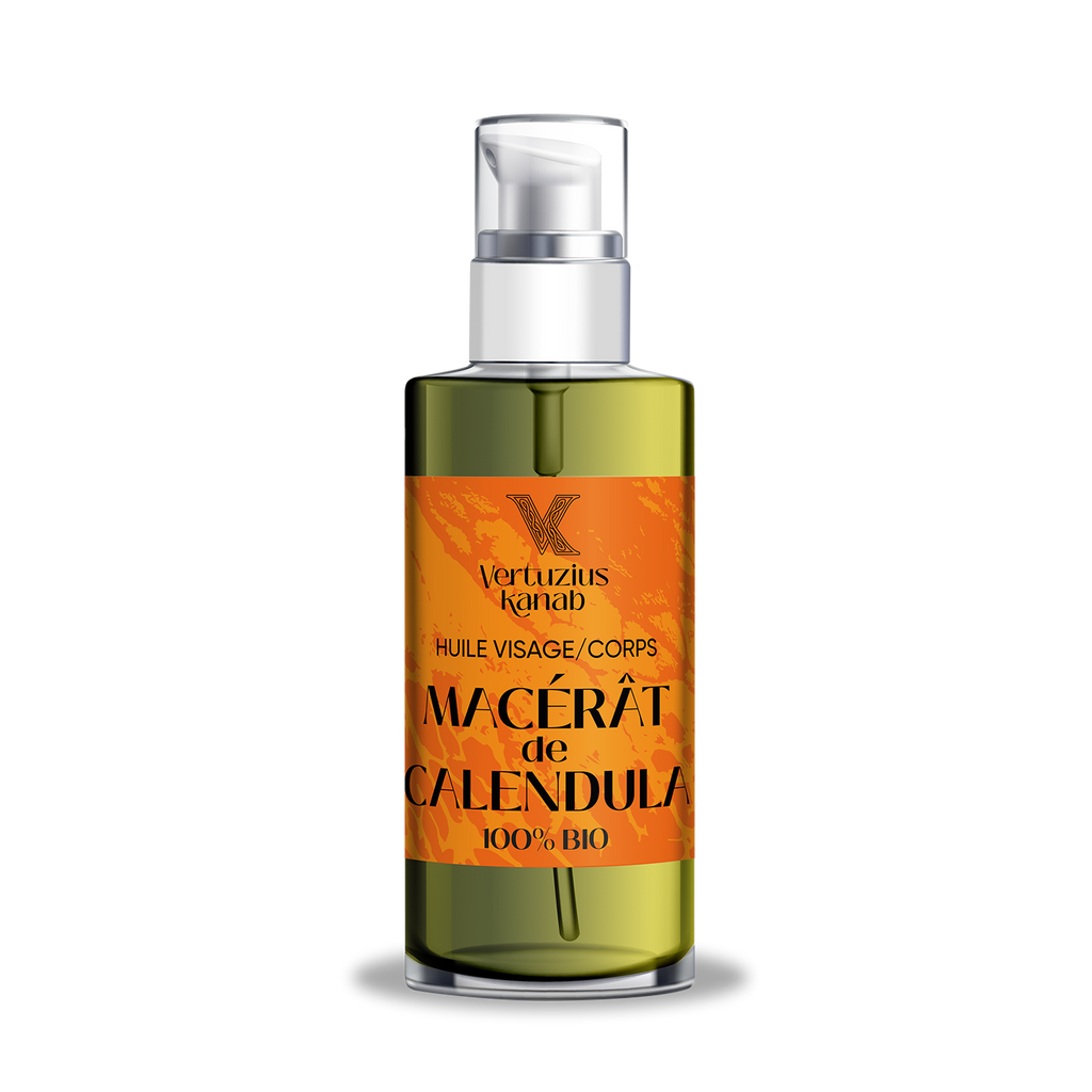 Huile Corps et Visage Calendula 100% Bio - 100ml