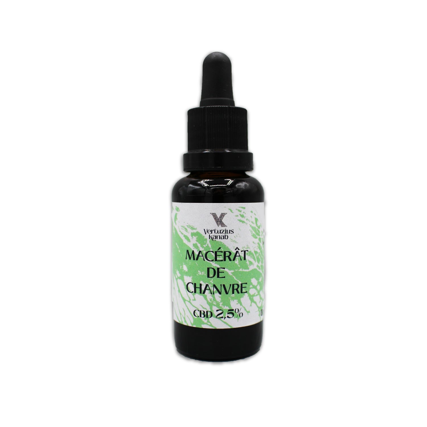 Macérât de Chanvre 2,5% CBD - 100% BIO - 30ml